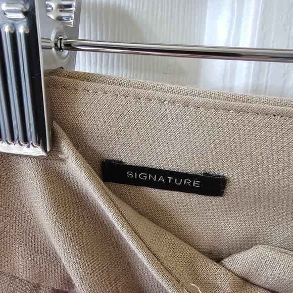 Talbots 4P Khaki  Ankle Pants  Petite Dress Trouser Timeless Capsule Wardrobe - Picture 11 of 11